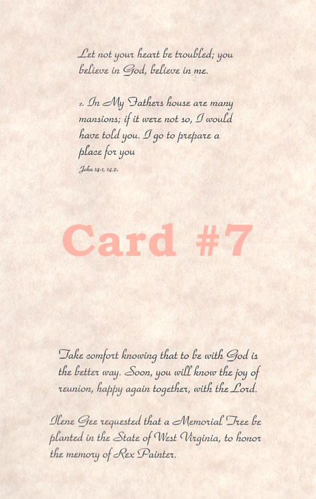 Religious Christian Sympathy card