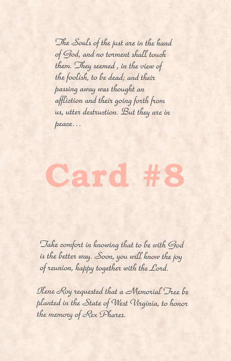 Religious Christian Sympathy card